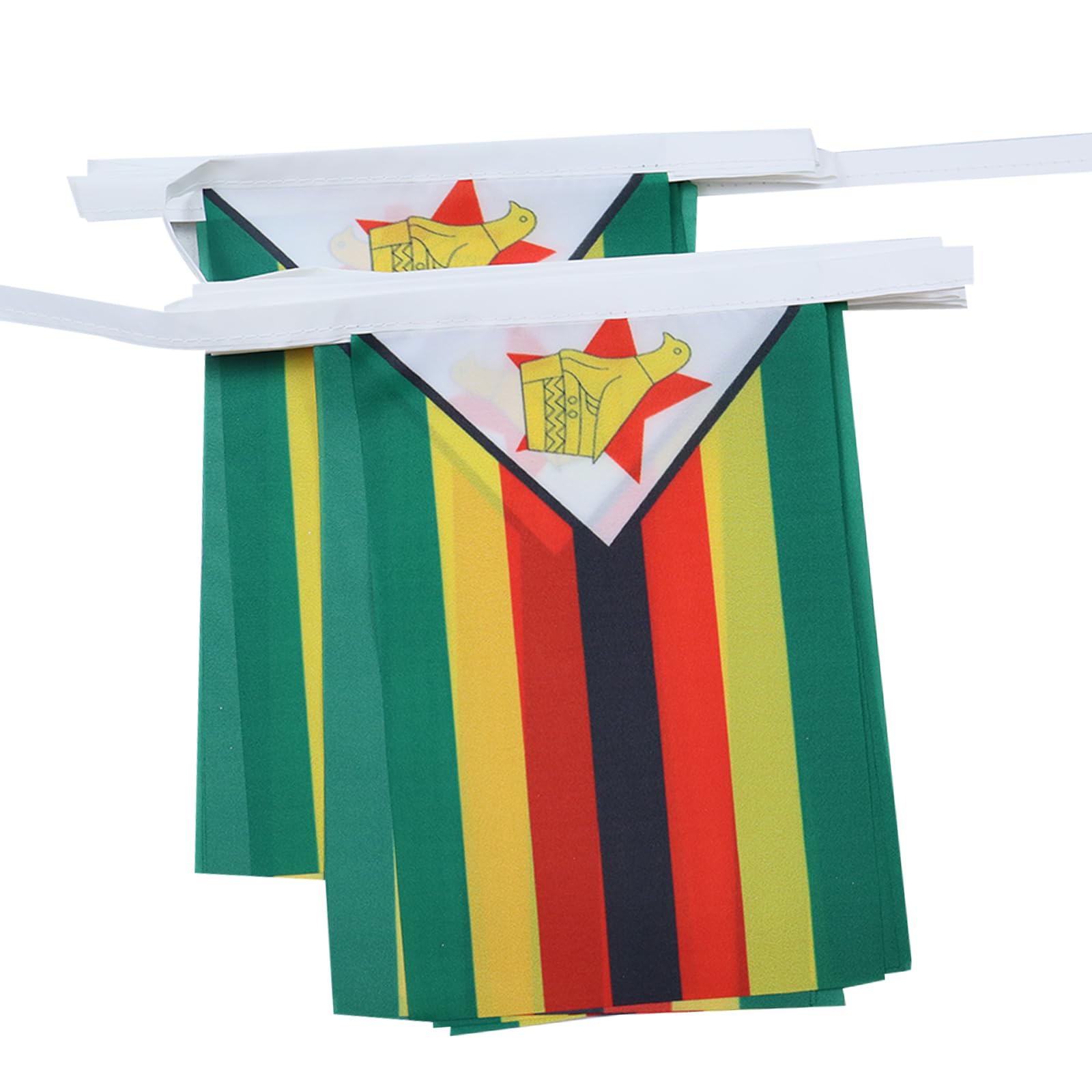 AZ FLAG Guirnalda 6 Metros, 20 Banderas de Ecuador 21x15 cm, Bandera Ecuatoriana 15 x 21 cm - Banderines — view 84
