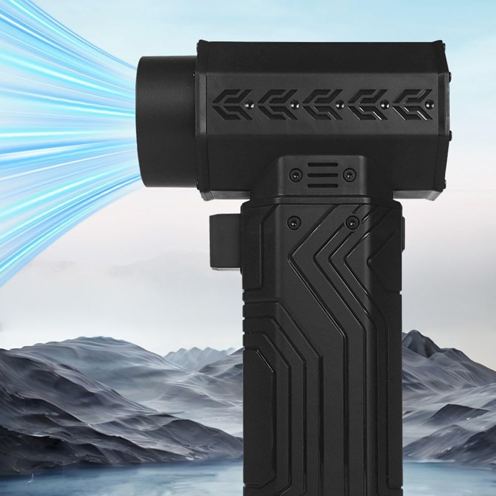 Bürstenloses Gebläse 10000mAh für akku für stark Bürstenloses(Black)
