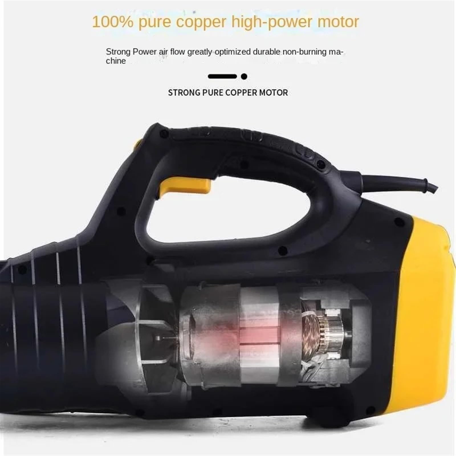 Soffianti Soffiatore elettrico for neve Soffiatore for foglie Soffiatore industriale ad alta potenza Soffiatore for foglie da giardino Regolazione a 6 marce