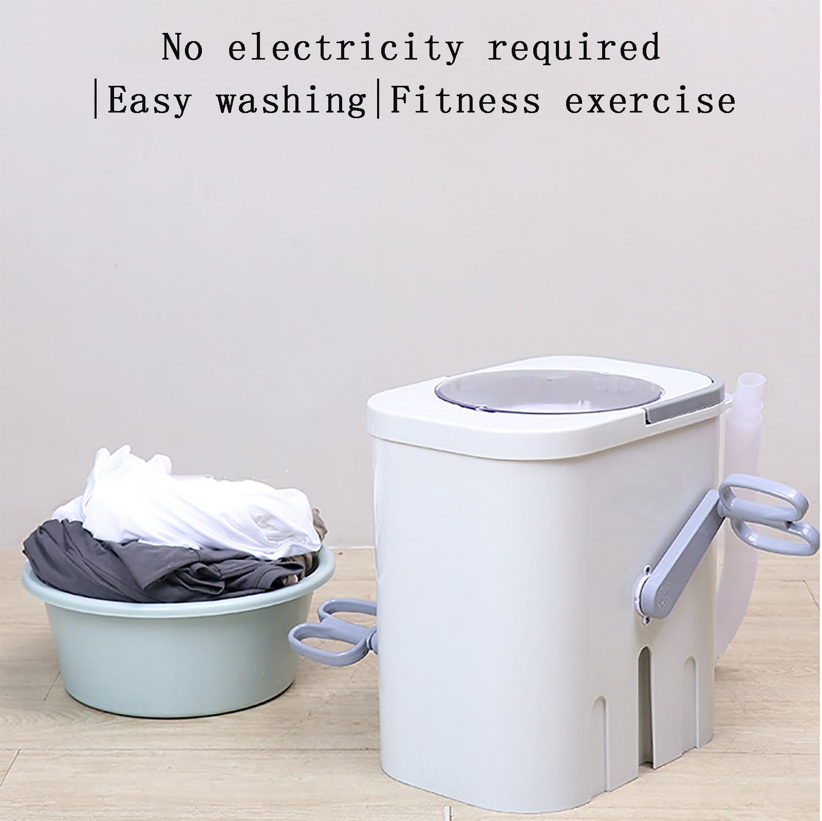 Hand Crank Washing Machine Hand Washing Machine Upgraded Version Pyle