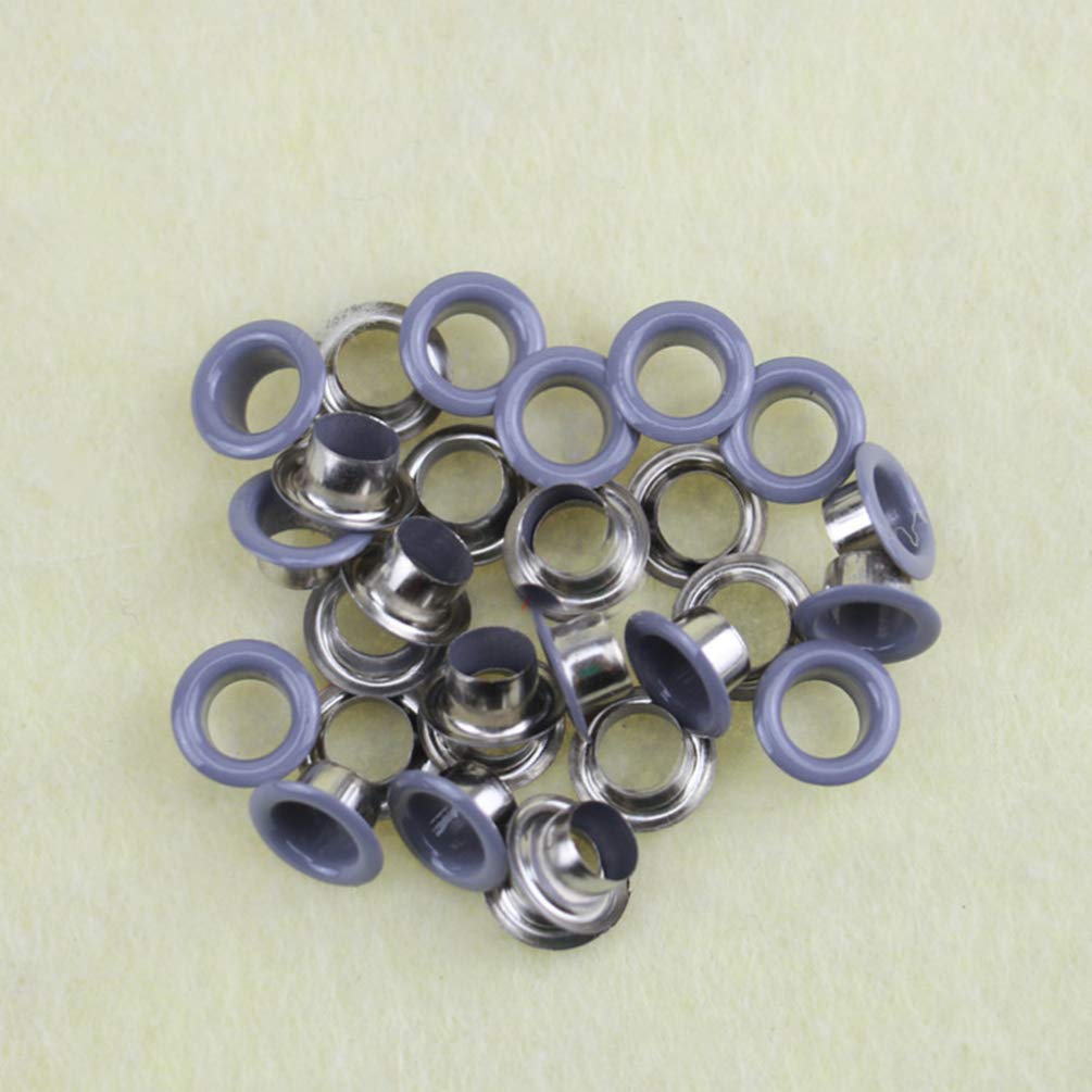 EXCEART 400pezzi Kit Occhielli Occhiello Strumento Kit Utensili Per Puntura Adatto Per Borse Scarpe Vestiti Artigianato Te
