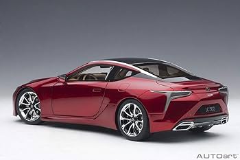 Amazon | AUTOart 1/18 レクサス LC500 メタリック・レッド