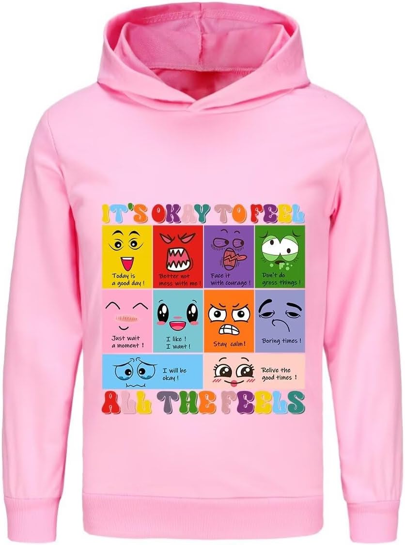 Colourful Cartoon Hoodie Hooded Pullover Sweatshirt Cute Clothes Hoodies