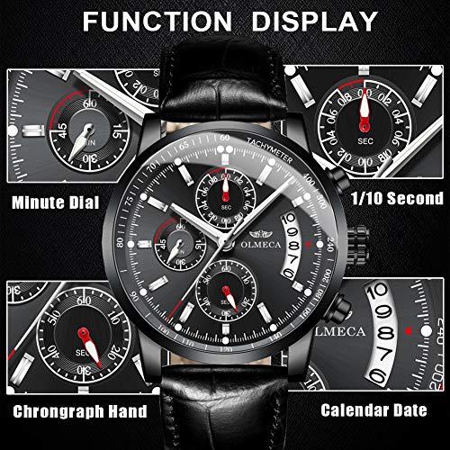 Orologi da Uomo Cronografo Analogico Impermeabile