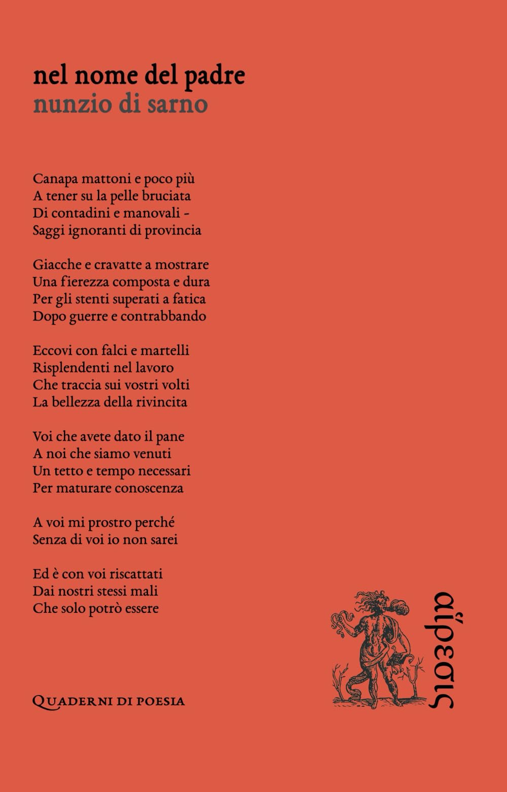 Nel nome del padre (Quaderni di poesia)