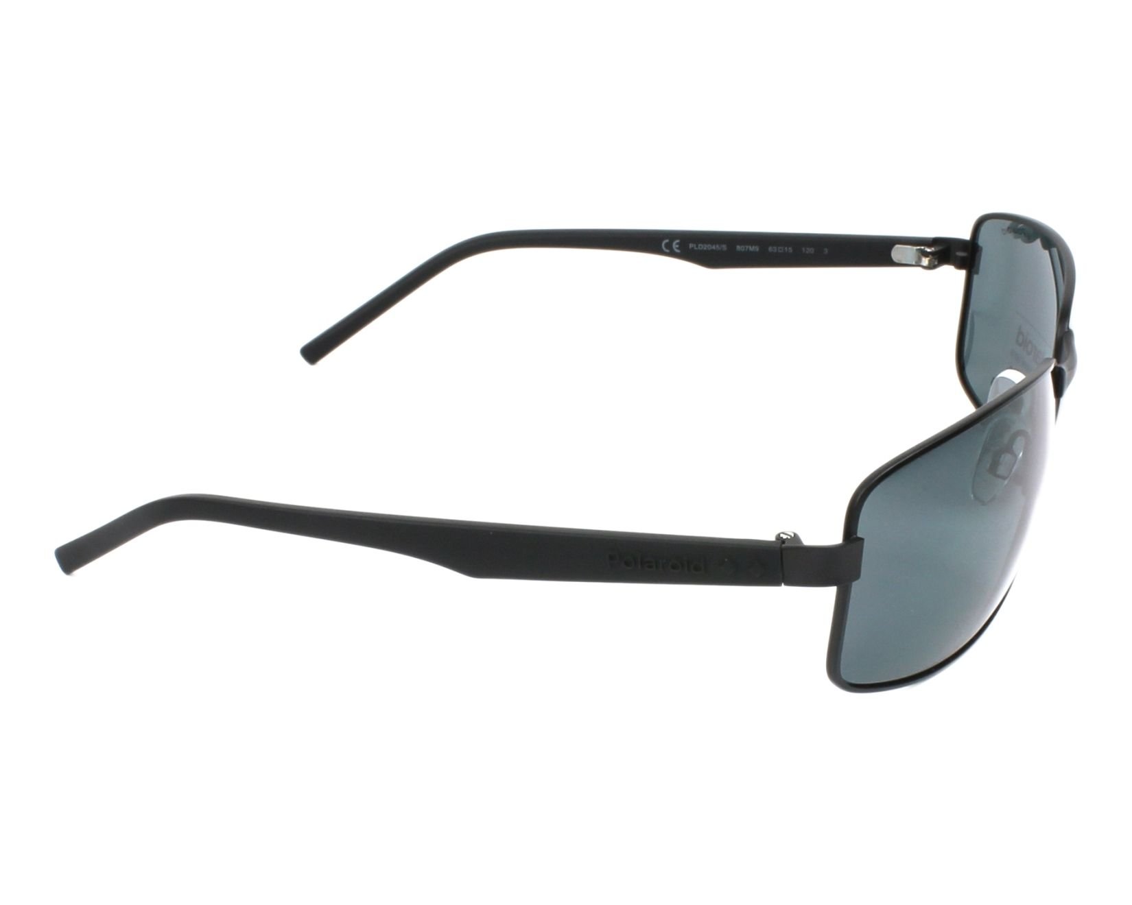 Polaroid PLD 2045/S 807 BLACK, 63, RECTANGULAR, Polarized