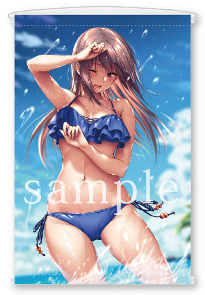 はにかみ彼女 ピロ水 B2タペストリー 水澄華実 天笠綴 バレンタイン