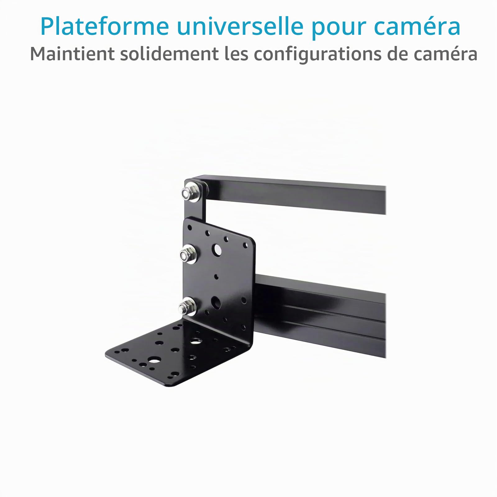 PROAIM Grue Caméra 9 Pieds avec Trépied pour Tête Pan-Tilt/Fluide | Supporte jusqu'à 8 kg avec inclinaison auto/manuelle, support moniteur LCD, trépied robuste et sac de transport.