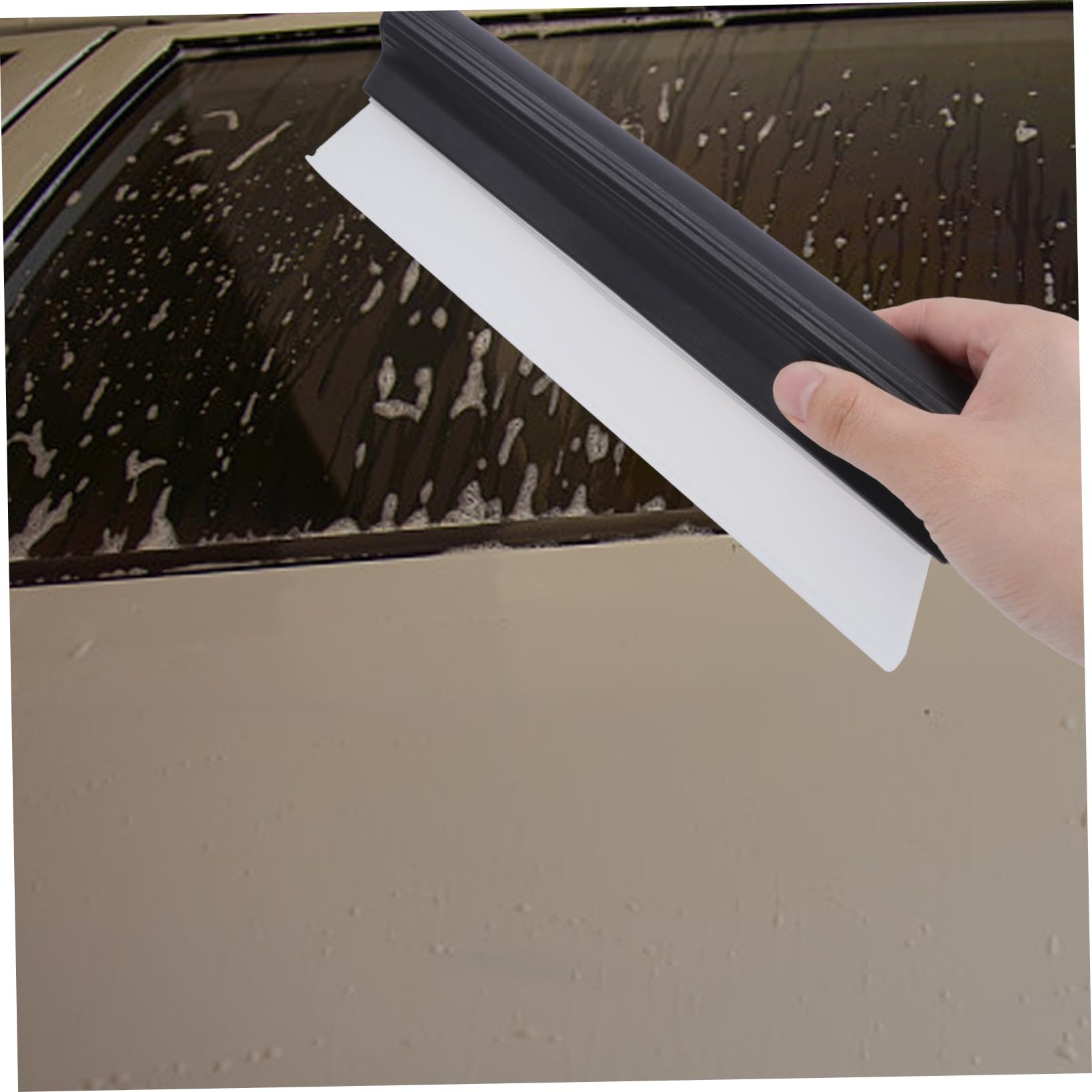 Generic Car Water Squeegee for Glass Cleaning Lightweight and Efficient Auto Squeegee for Windows and Flat Surfaces Gentle Car Surfaces Easy to Carry and Clean