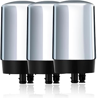 Water Filter Replacement for Brita Faucet Filter - Compatible with Brita 36311 On Tap Faucet Filters System for Sink, FR-200, FF-100 - Pack of 3 - Fits All Brita Tap Water Filters