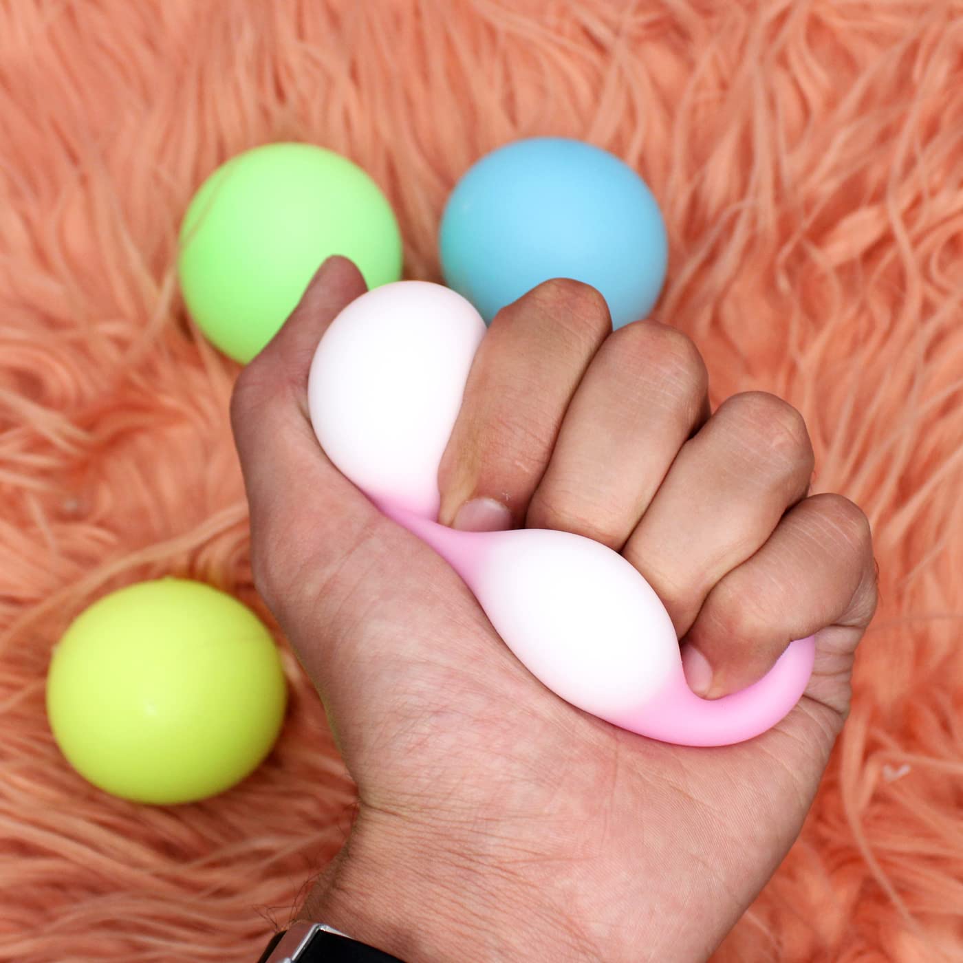 Ekan Squishy Ball for Kids Color Changing Stress Balls Toys Dough Ball Sensory Stress and Anxiety Relief Squeeze Toys Set of 2 (B0BN8NGYJJ) Amazon Price History, Amazon Price Tracker