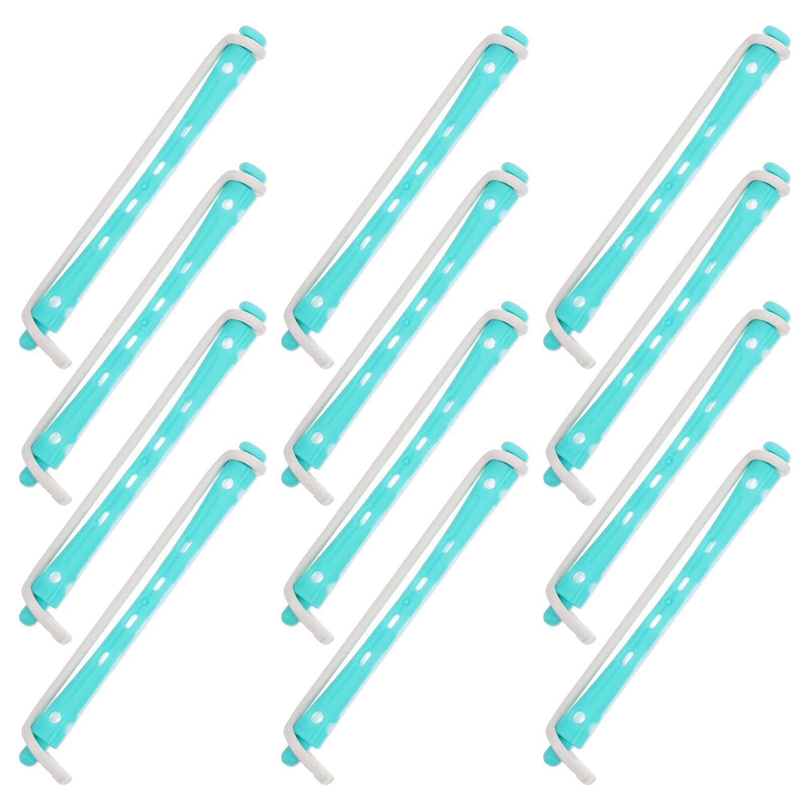 Ipetboom 12Pcs Women Hair Perm Rods Curling Tools for Long Hair Design for Easy Styling and Excellent Curling Effect