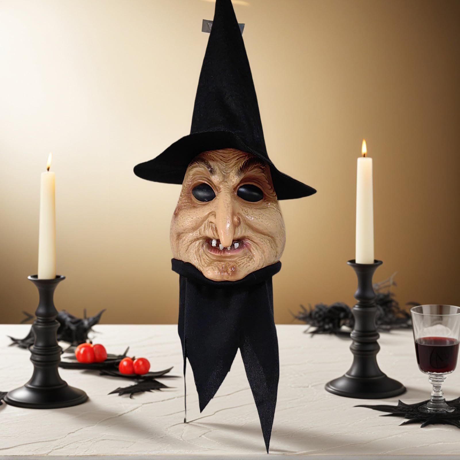 Dekoracje Na Halloween Straszna Dekoracje Świąteczne Kostium | Rekwizyty Fotograficzne z Światłem i Dźwiękiem na Scenę, Imprezy, do Wnętrz, Na Zewnątrz, Nawiedzonego Domu i