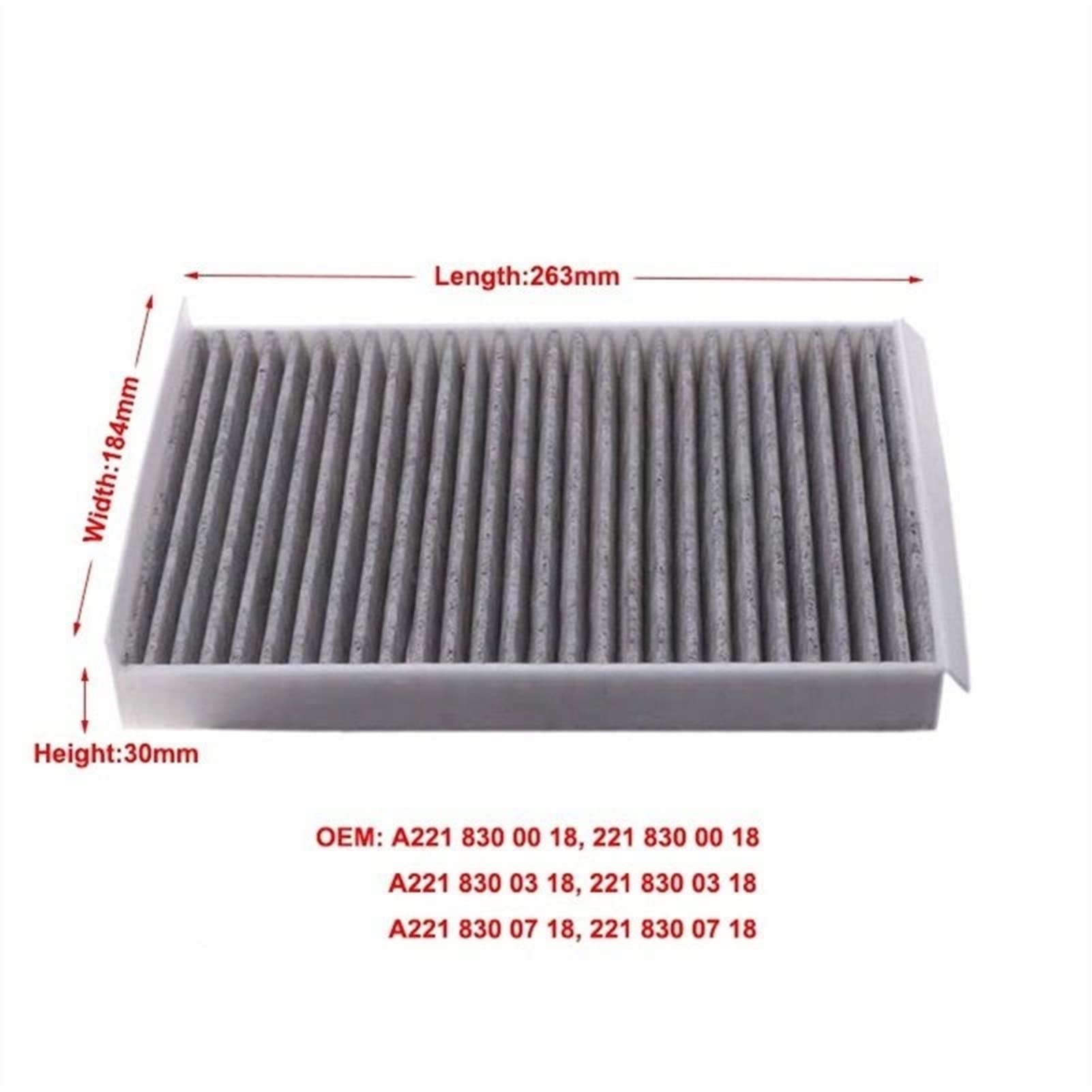 2 szt. Filtr kabinowy, dla mercedes-benz, klasa S C216 CL500 CL63 AMG Coupe 2006-2013 Model klimatyzacja filtr węglowy A2218300138 Filtr powietrza kabinowy samochodu