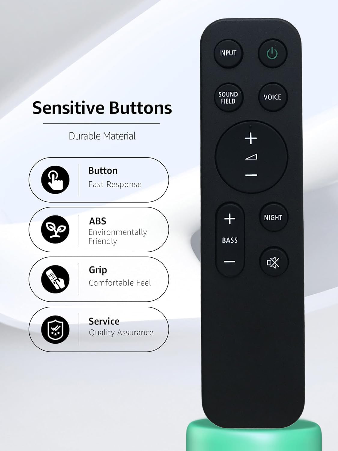 Amazon.com: RMT-AH513U Replacement for Sony Soundbar Remote HTSC40