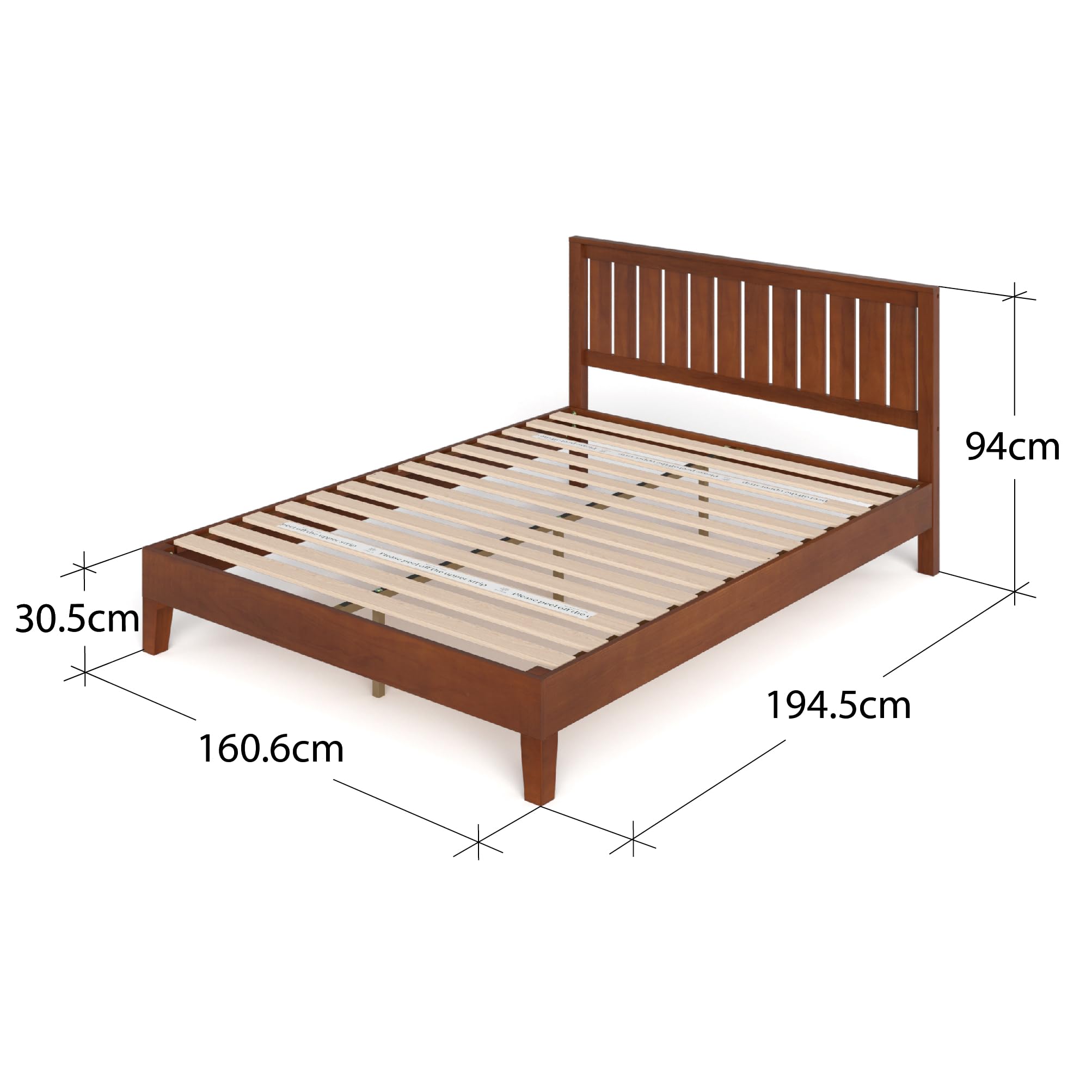 Letto Zinus Christina 160x190 Cm - Testiera Imbottita, Struttura Acciaio - Foto 7