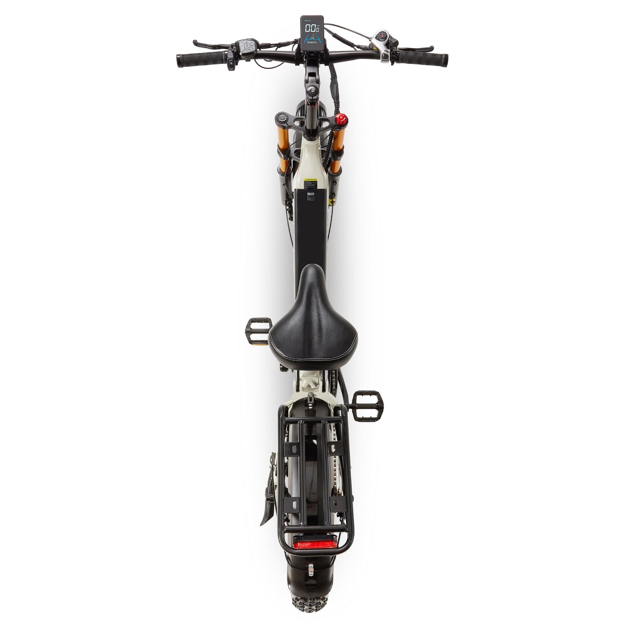Vélo électrique pour Adultes VTT 20 Pouces E Bike avec Batterie 20 Ah, Double Suspension, 7 Vitesses, Gros Pneus Tout-Terrain, Autonomie jusqu'à 50-80 km