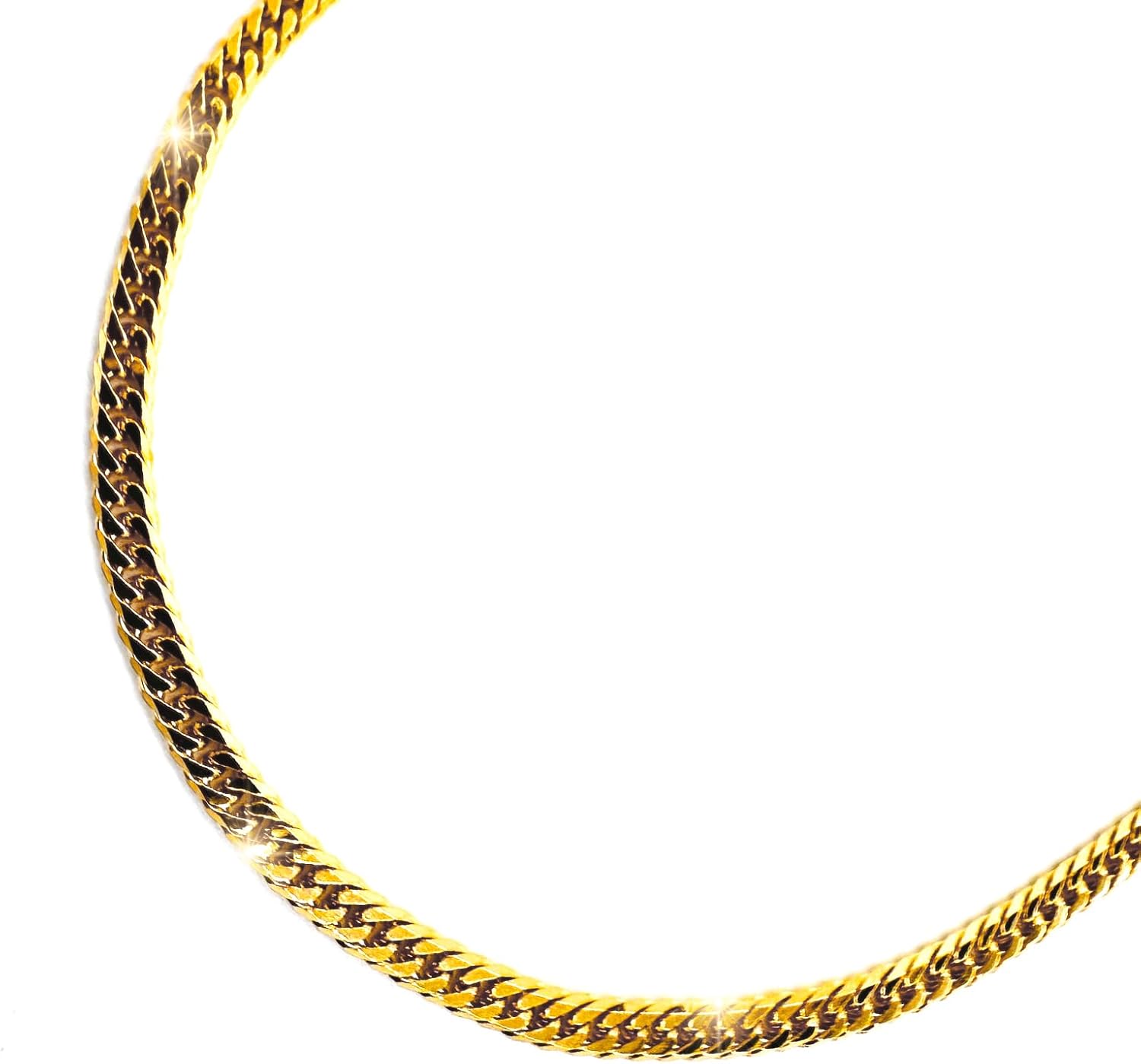 喜平 ネックレス 18金 K18 ダブル6面 6DCW 10g 40cm 造幣局検定マーク チェーン ゴールド アクセサリー 最安値