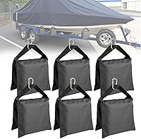 Vista 1 de Bolsa de arena para cubierta de barco, kit de amarre de grado marino, accesorios para barcos, bolsas de arena resistentes al viento, cada una de 10