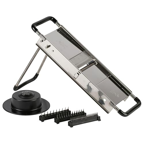 Bron Coucke Professional Mandoline Slicer – Stainless Steel – Julienne,