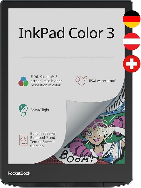 PocketBook InkPad Color 3 Gris 7.8" 32GB WiFi