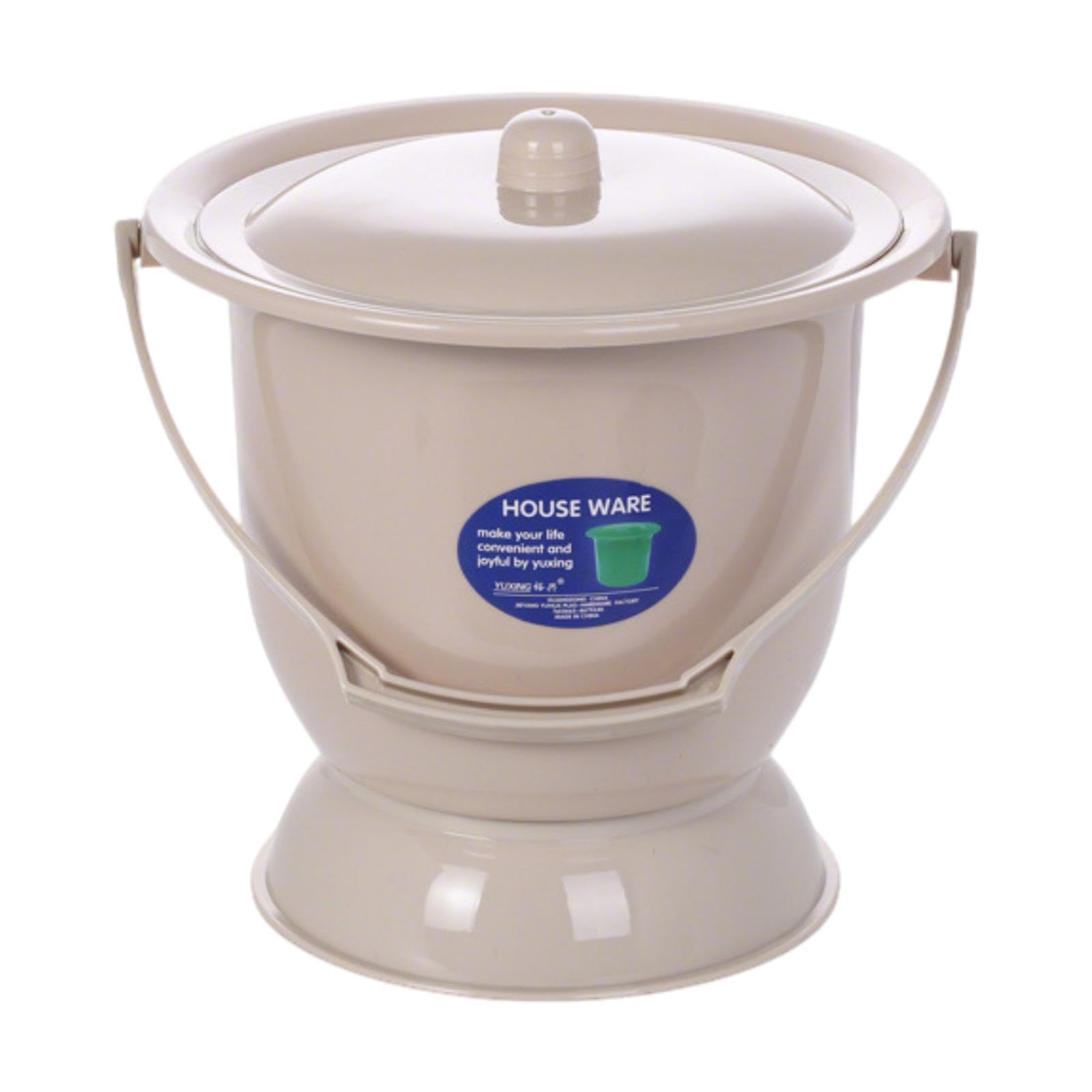 Ojiva® Spittoon Urinal with Lid Portable Chamber Pot for Home Use | With Lift Handle, This Bedside Urinal Is Easy To Carry, Saving Time And Effort When Moving Between Rooms Or During-image-48