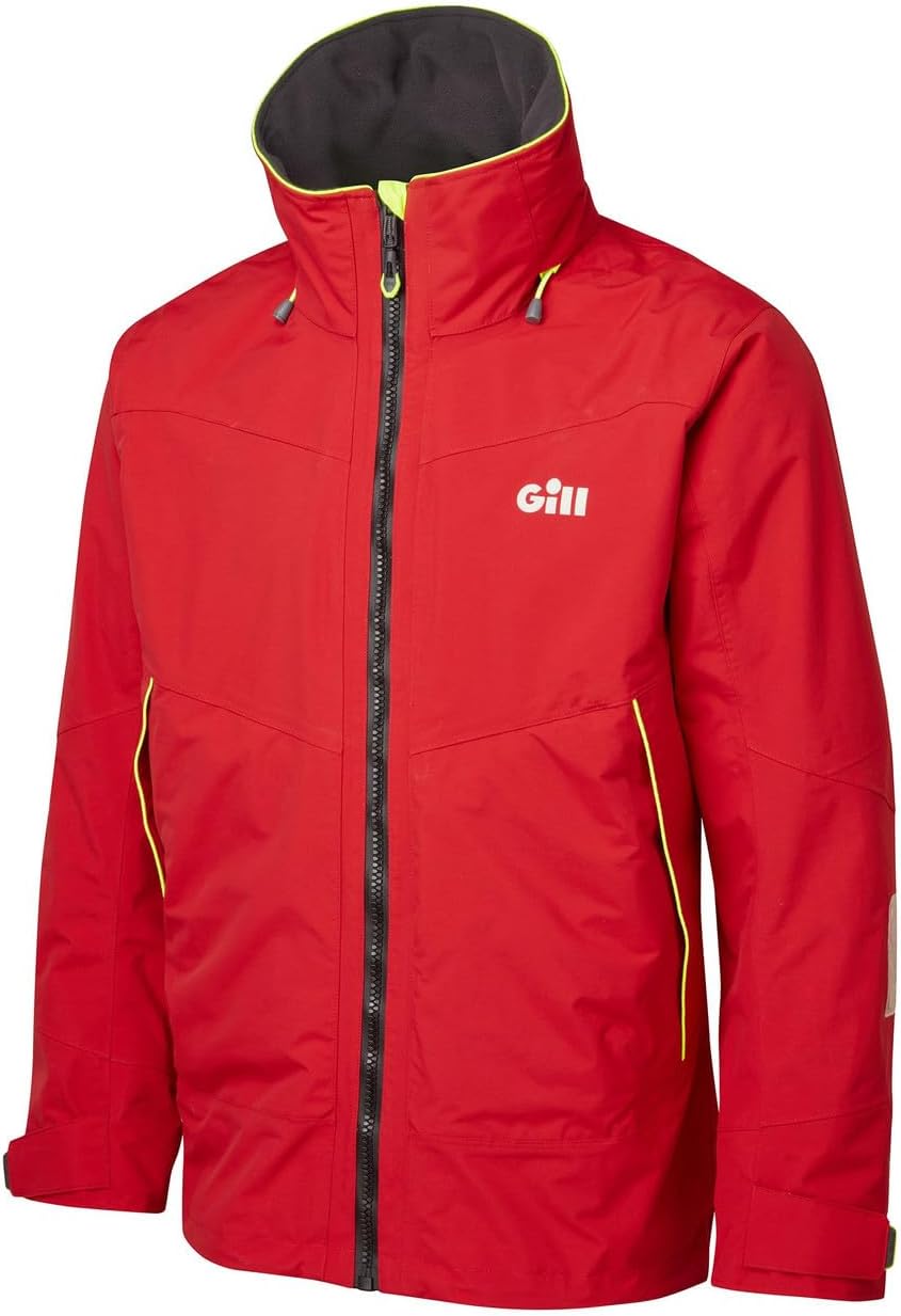 Gill OS3 Mens Coastal Sailing Jacket - Waterproof & Stain Repellent - Image 4
