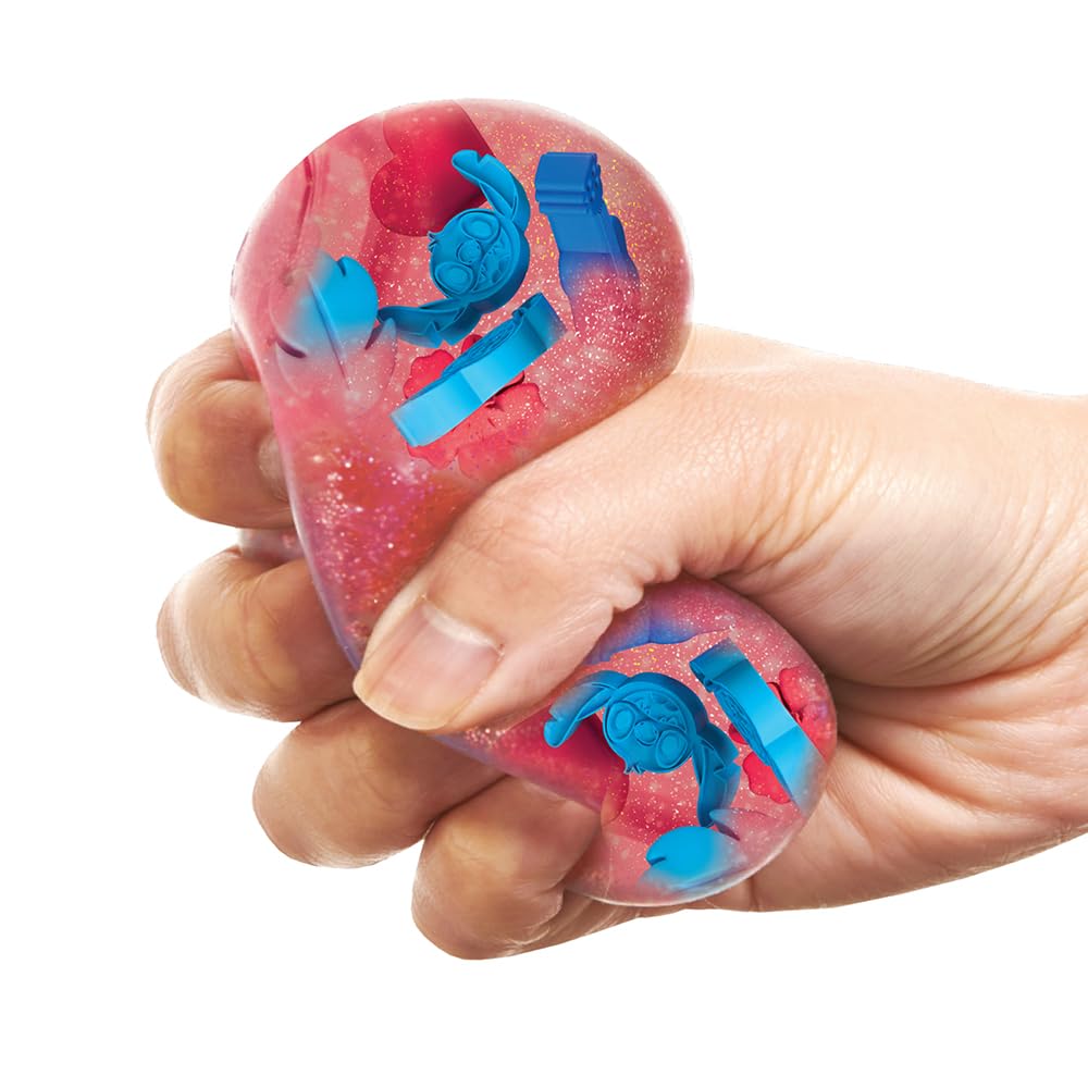 BANDAI, Squeeze Ball Maker Stitch, Multicolor CO8261, STWÓRZ swoją piłkę z figurkami Stitch