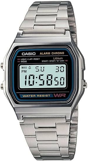 Reloj deportivo Casio MW600F-2AV para hombre con correa de resina negra
