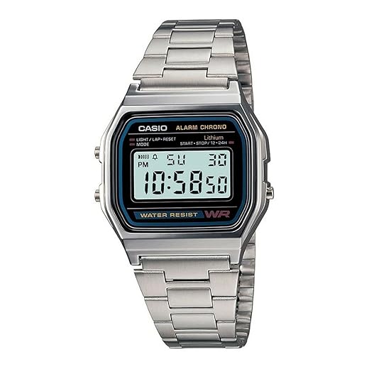CASIO A158WA-1 Relógio Digital Dress