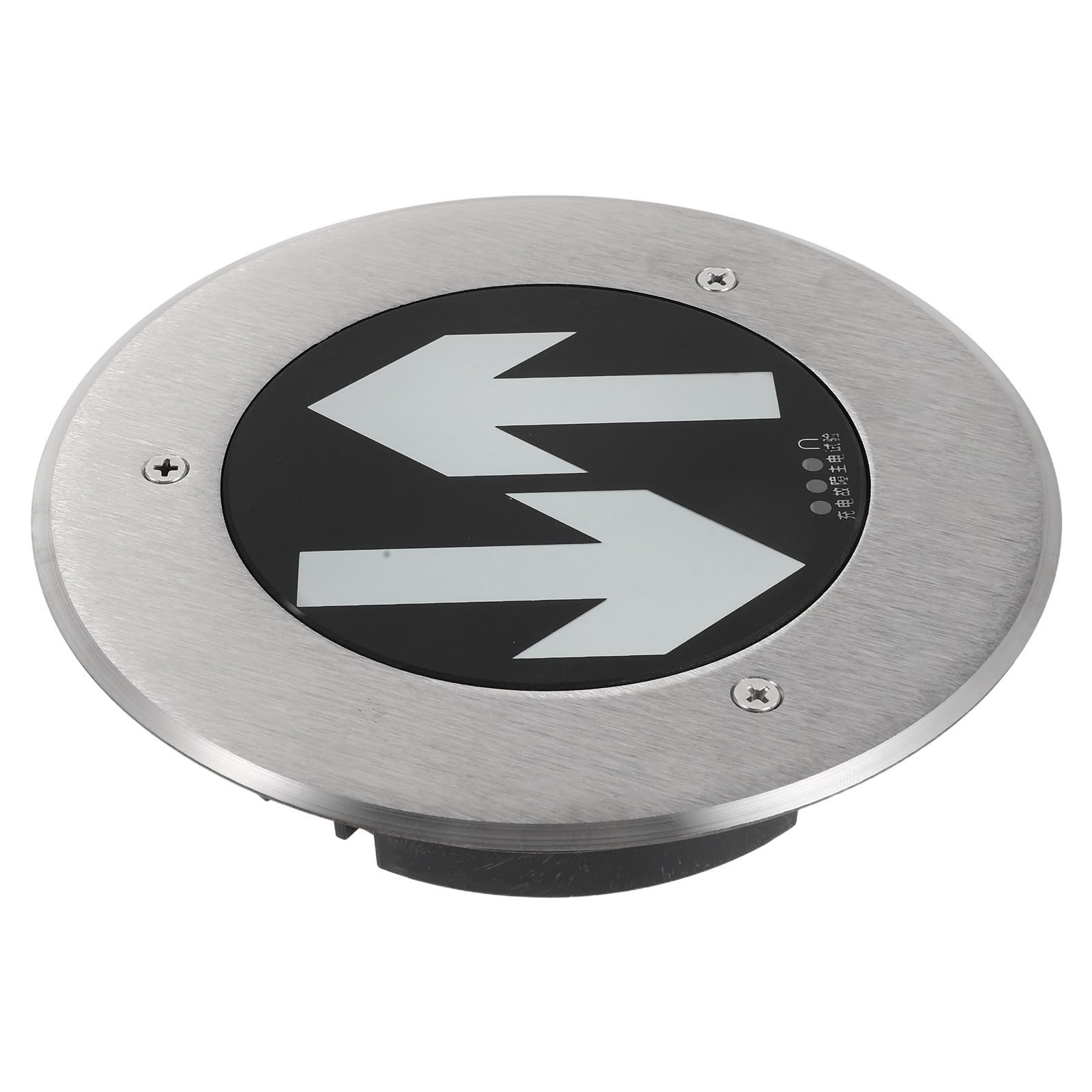 Luz de emergencia autoluminiscente COLLBATH con panel metálico completo para pasillo 8
