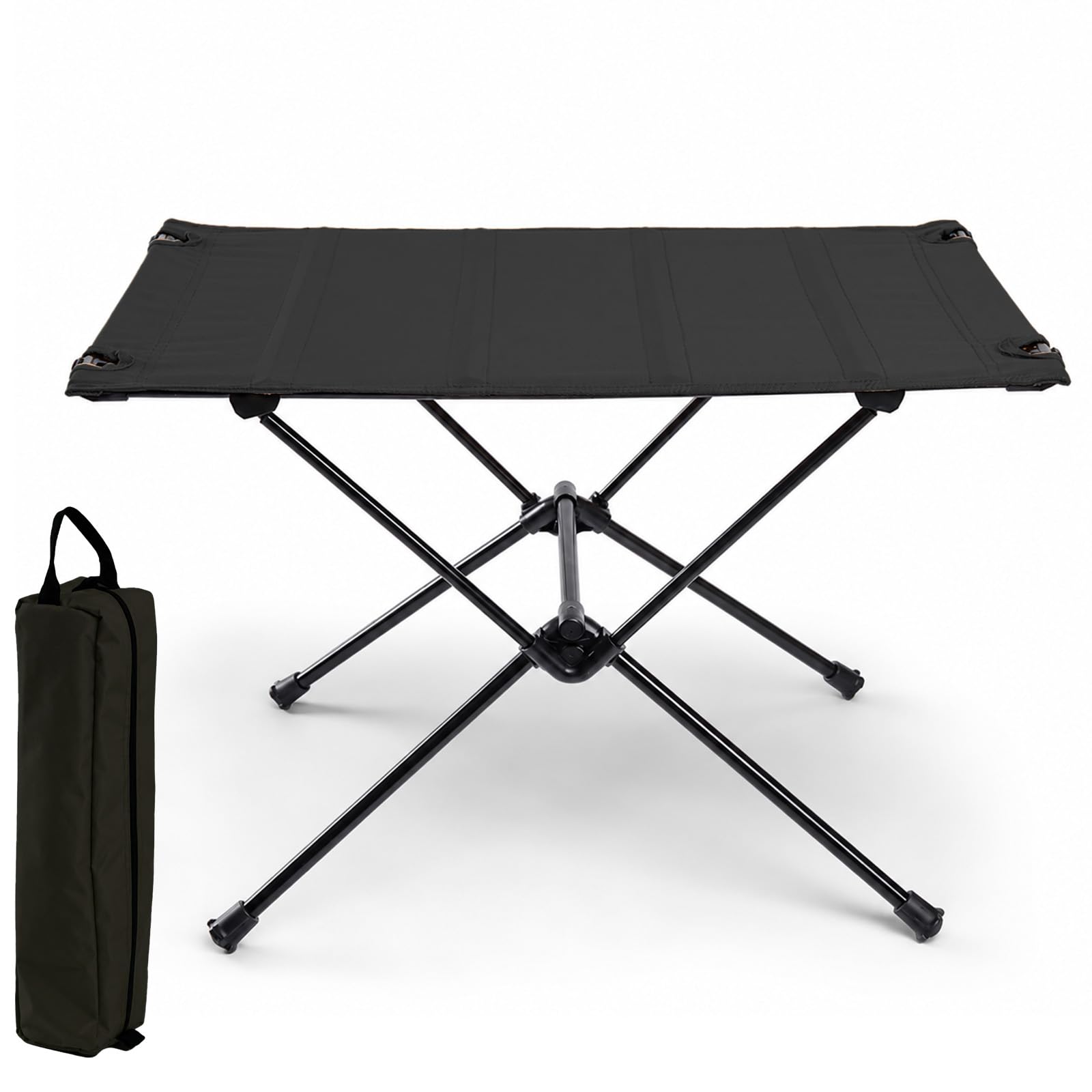 Table de camping pliable avec sac de transport | Mobilier randonnée léger