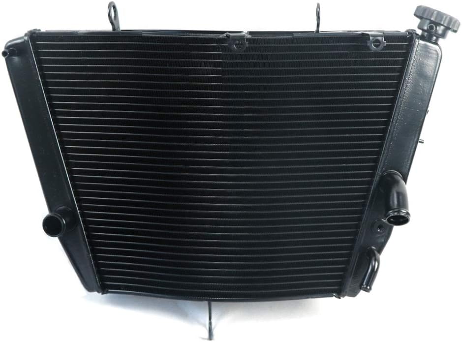 CoolingSky All Auminum Motorcycle Radiator for Suzuki GSXR-600 GSXR-750 2006-2011