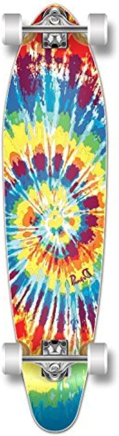 Yocaher Graphic Series Complete Kicktail Skateboards Longboard w/BlackWidow Premium 80A Grip Tape, Aluminum Truck, ABEC9 Bearing, 71mm Skateboard Wheels