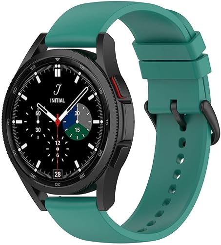 Vista 30 de Correa de reloj de silicona de 0.78 pulgadas de repuesto para Garmin Forerunner 245/245 Music, Vivoactive 3, Vivoactive 5, Venu, Venu Sq, Fenix