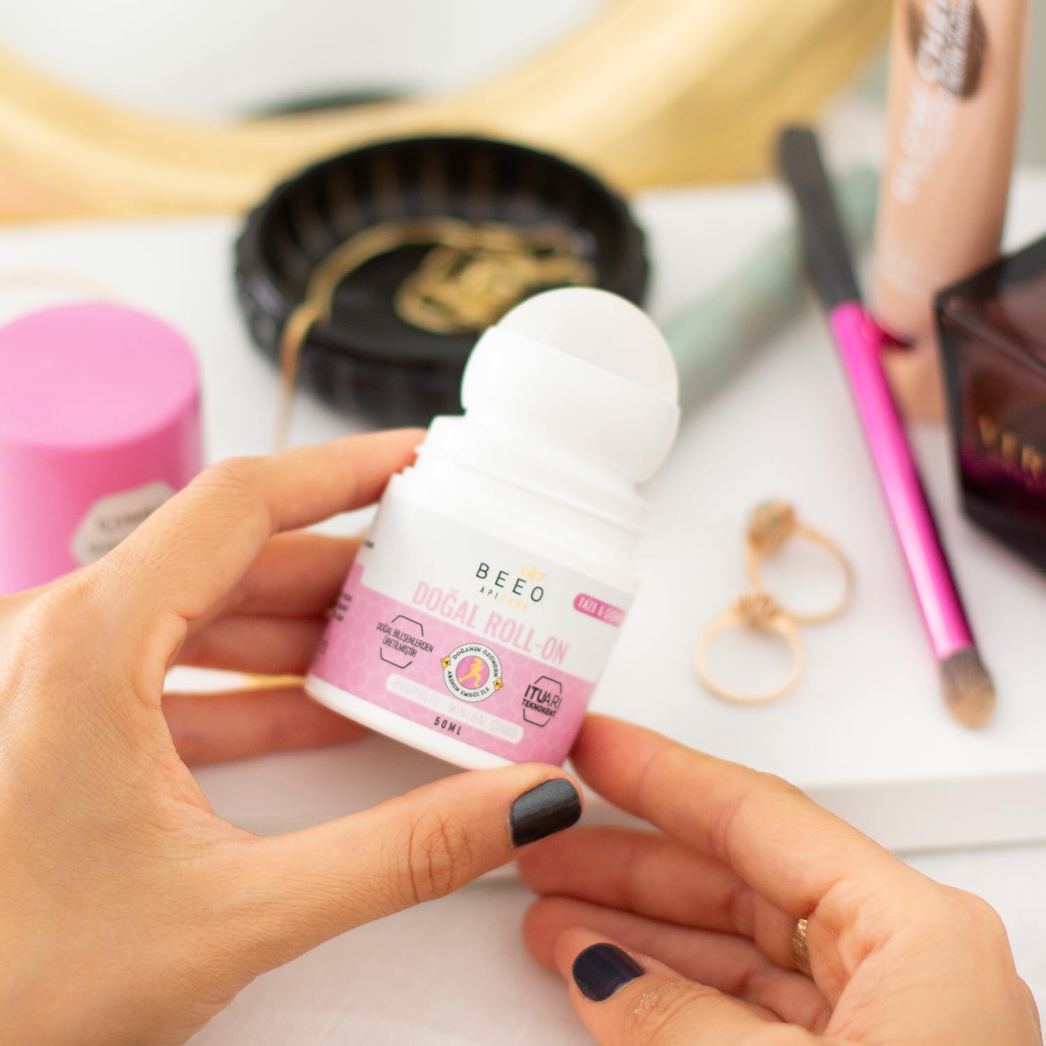 Bee'o ApiCare Propolisli Roll-On Deo Kadın, 50 ml