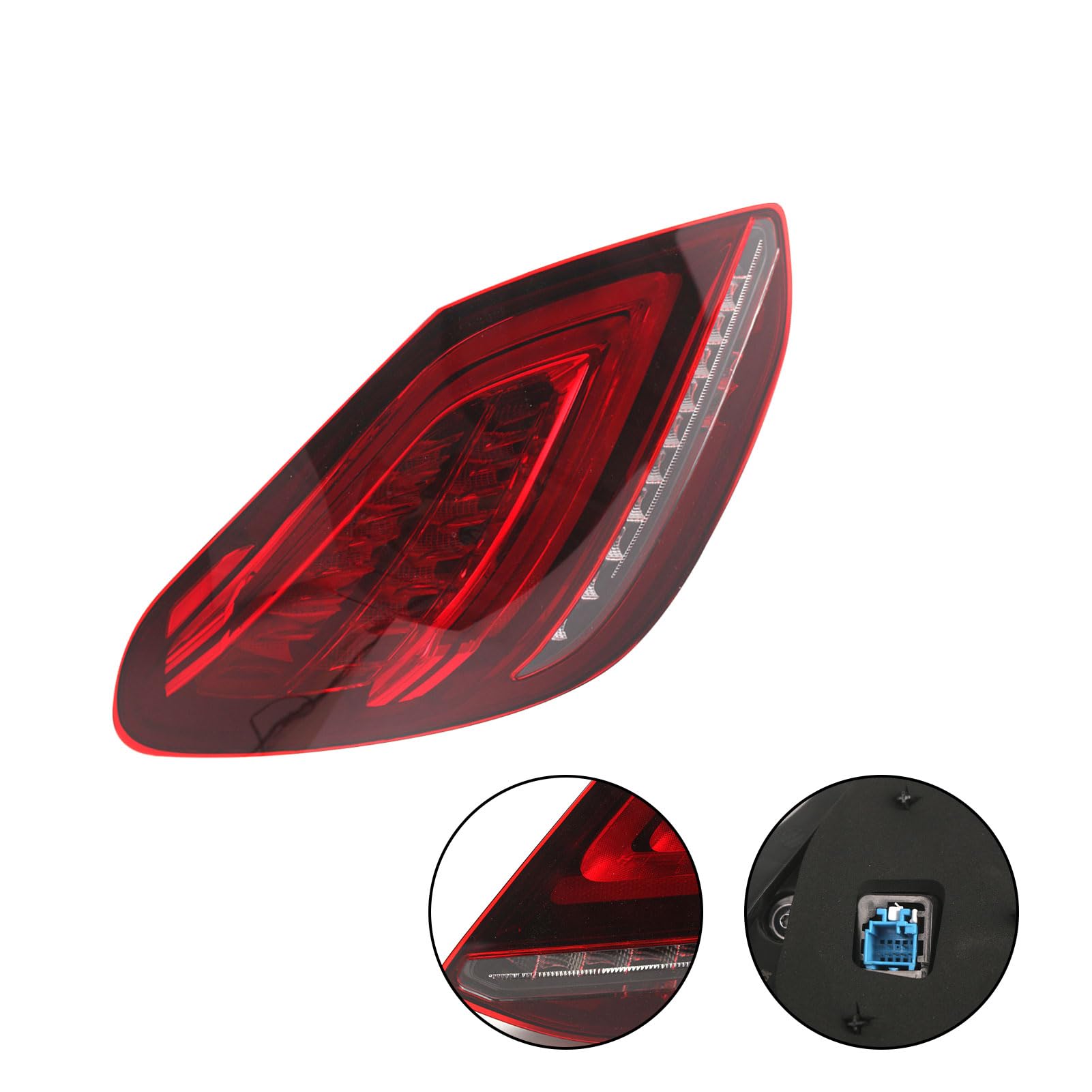 Tylne światło Hamulca Samochodu, Kierunkowskaz Wymiana Tylnego światła Lampa Tylna do Samochodu 2059067103, 2059064903 (GZ.MA074VR Prawo)