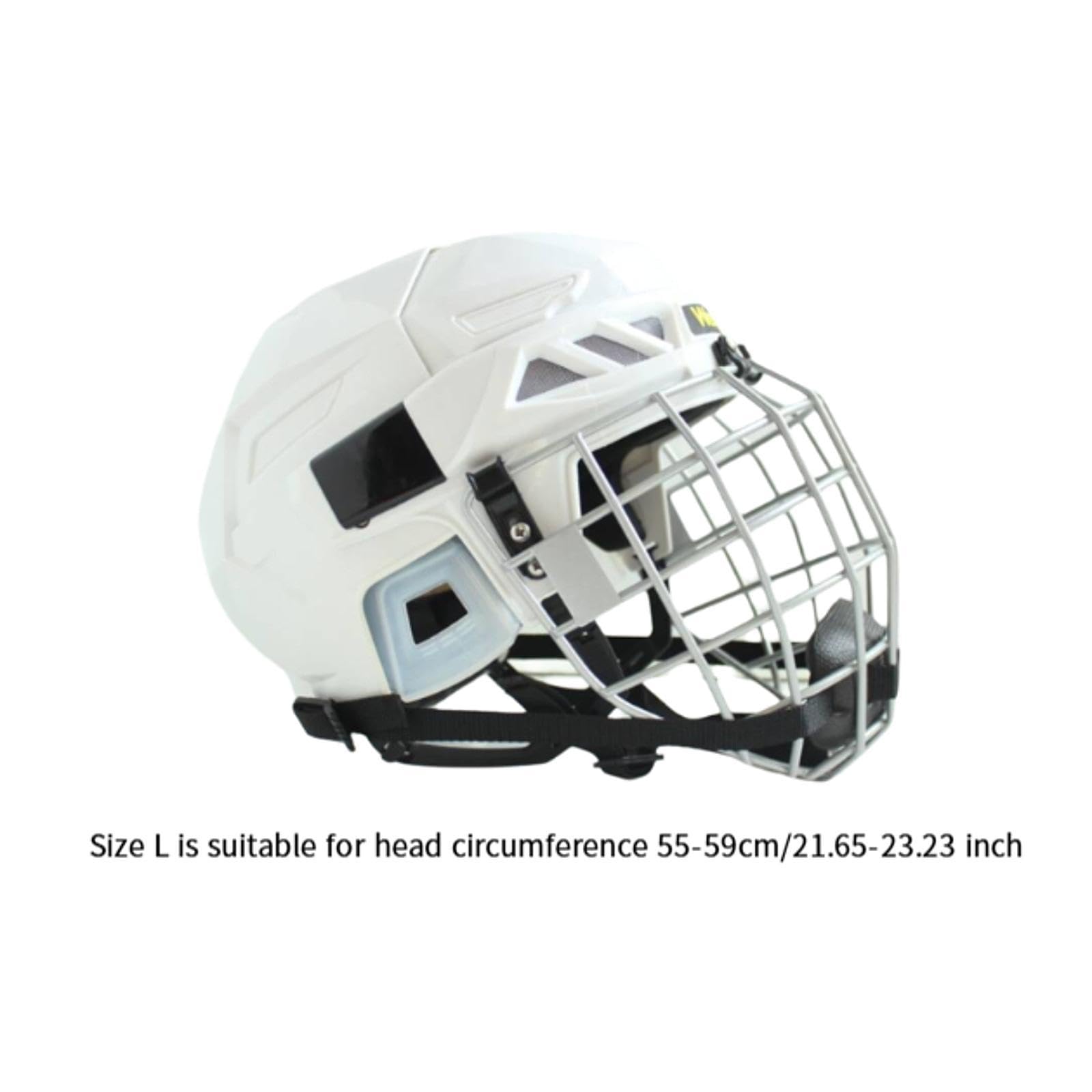 F Fityle Casco de Hockey, Casco para Patinar sobre Hielo, Casco Profesional para Patinaje, Accesorio de Hockey para Entrenamiento,