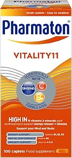 Pharmaton Advance Multivitamin and Mineral Capsules - Contains Selenium which contributes to the normal function of the immune system - 100 Easy to Swallow Capsules