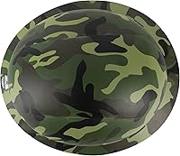 Vista 3 de Casco duro de ala completa HDPE, casco de seguridad de construcción con orificios ventilados, suspensión de trinquete ajustable de 6 puntos, cumple