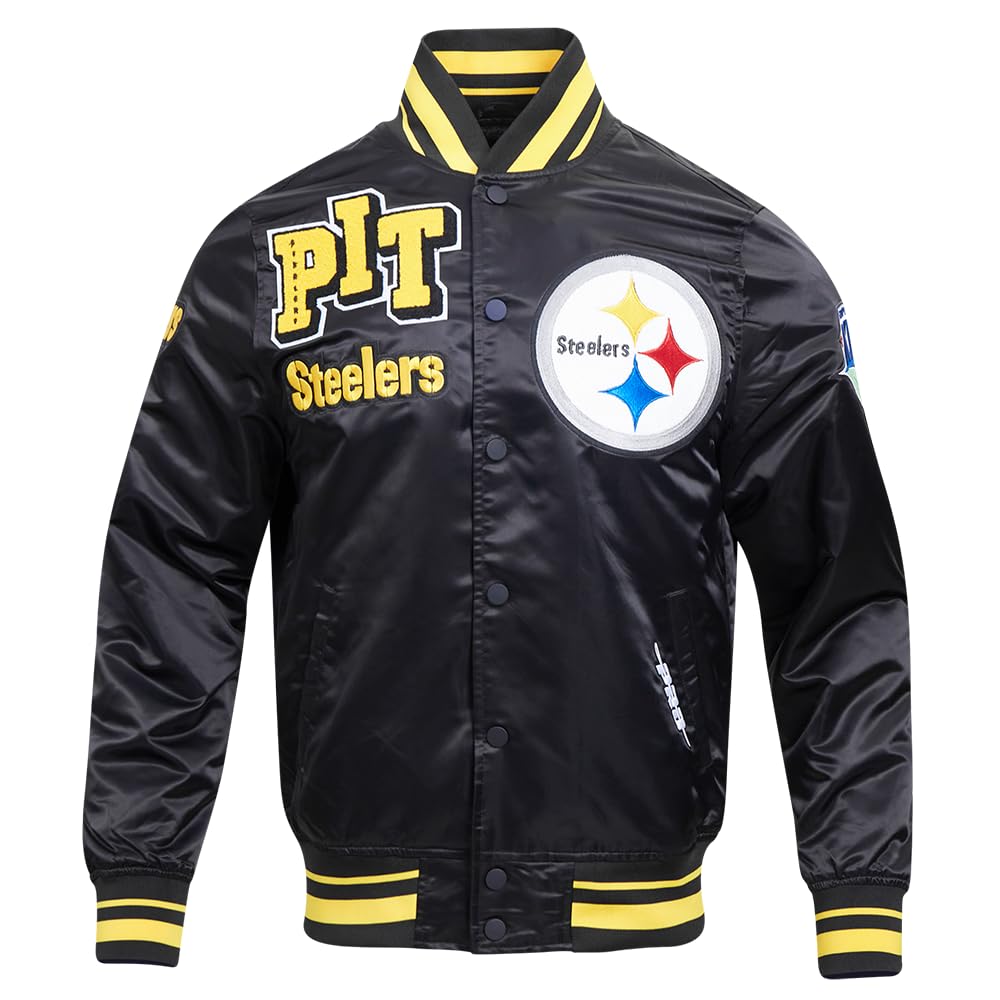 Pro Standard Mens NFL Mash Up Satin Jacket