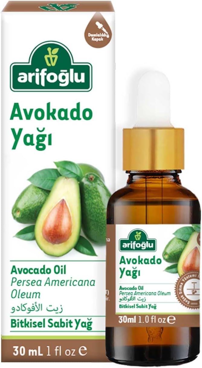 Avokado Yağı 30 mL Cilt ve Saç Bakım Yağı/Soğuk Sıkım Yağ