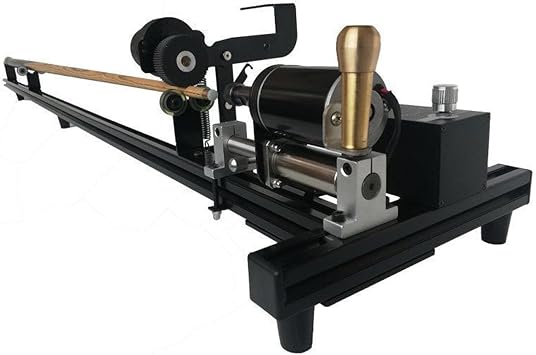 Professional Billiards Cue Repair Machine, Universal Pool Cue Lathe for Tip Replacement, Straightening & Maintenance, Easy-to-Use Design with Speed Control