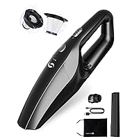 SERVOMASTER Aspirapolvere Auto, Aspirapolvere Portatile Ricaricabile