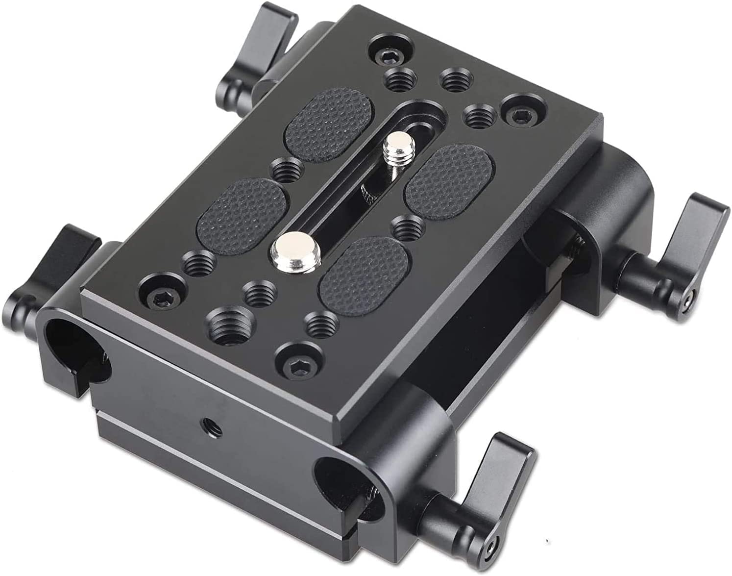 Smallrig Baseplate Con 15Mm Railblocks, Mounting Plate Per Fotocamera Videocamera E 15Mm Rails - 1798-image
