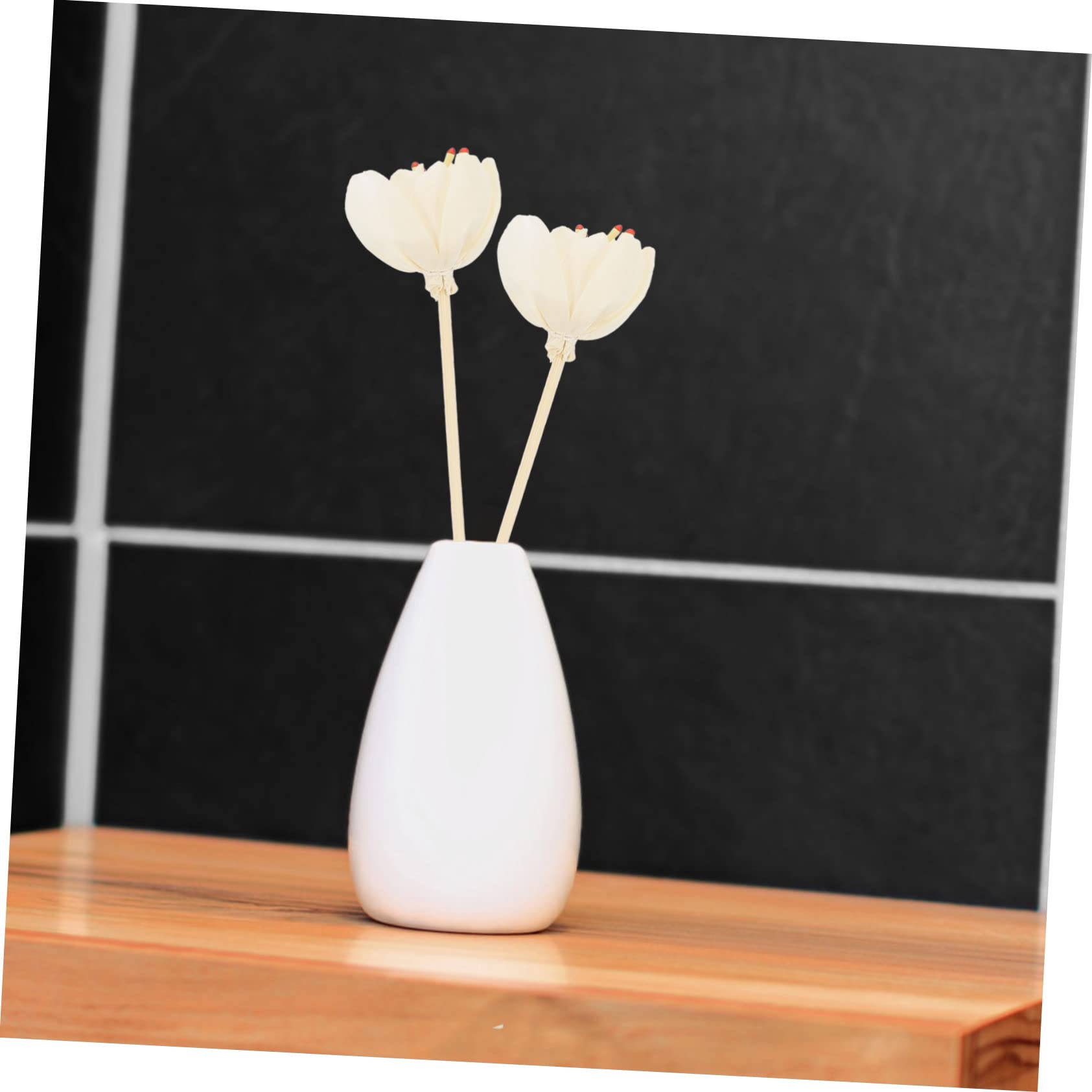 PRETYZOOM 30 Pz Rattan per aromaterapia canne essiccato vaso Olio essenziale profumatore ufficio profumatore bagno bastoncini diffusori di fiori bastoncini aromatici per matrimoni di legno