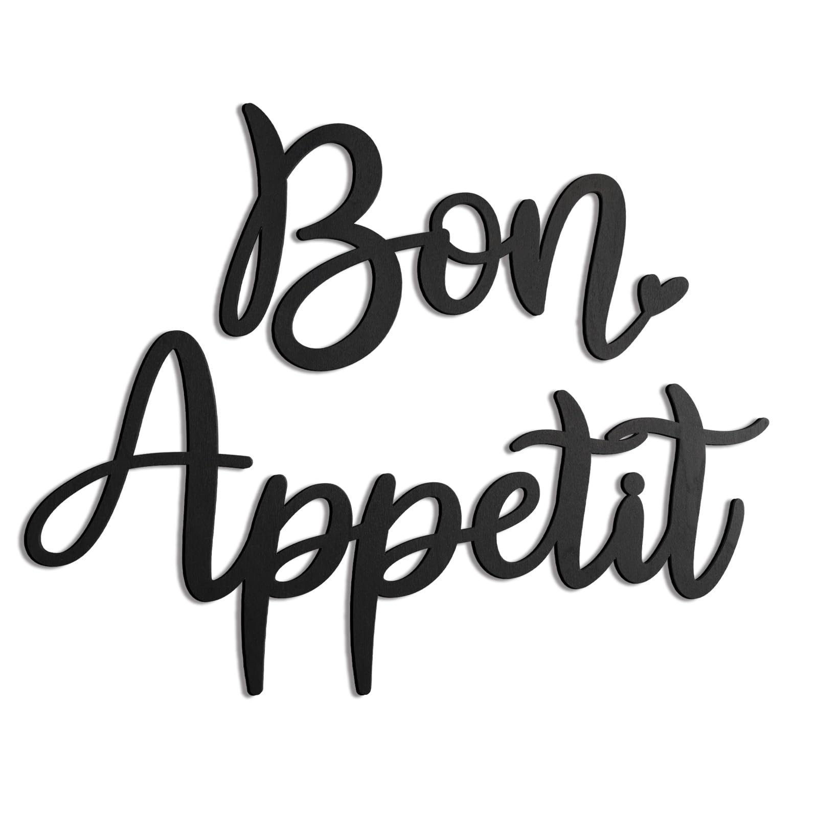 OYEFLY Bon Appetit Wall Décor,Dining Room Cooking Hanging Signs (style 1)
