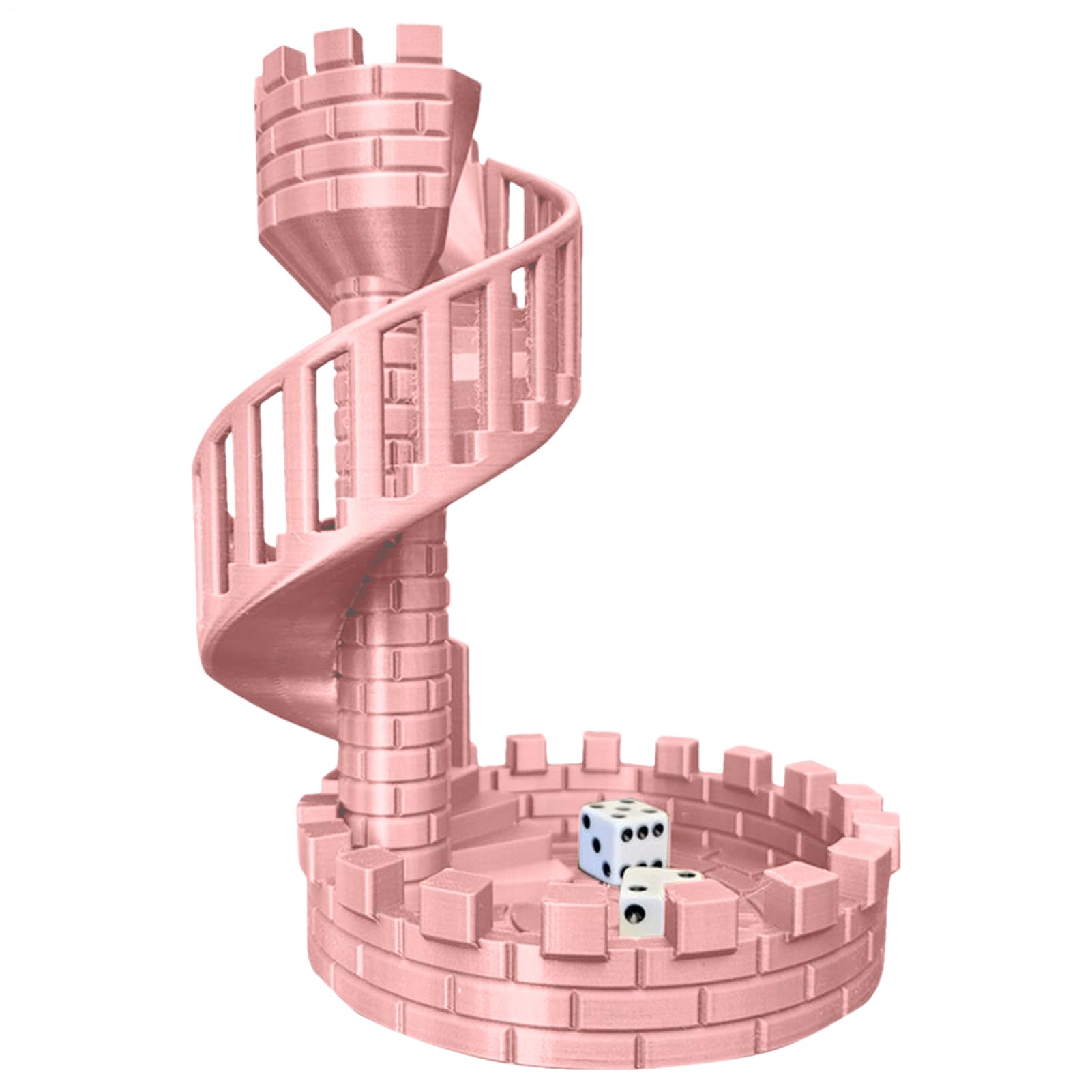 Dice Tower | Dice Rolling Tower | Dice Tower with Tray | Ancient Roman Castle Theme - Dice Tower | Dice Tower Castle Sieve Tower Ornaments | Dice Tower Castle for Home, Bar Decor & Role Playing Game