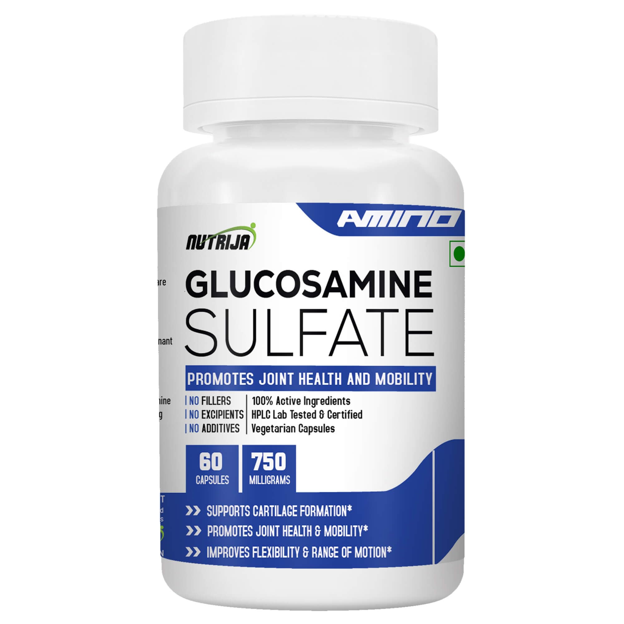 Nutrija GLUCOSAMINE SULFATE 750MG- 60 Capsules-picture-24