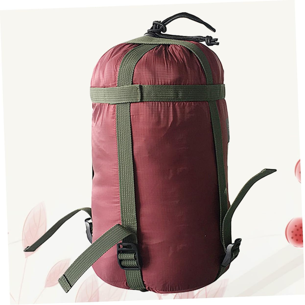 Camping Sleeping Bag Compression Bag Quilt Storage Sack for Hiking Backpacking Nylon Compression Bag for Adults ()